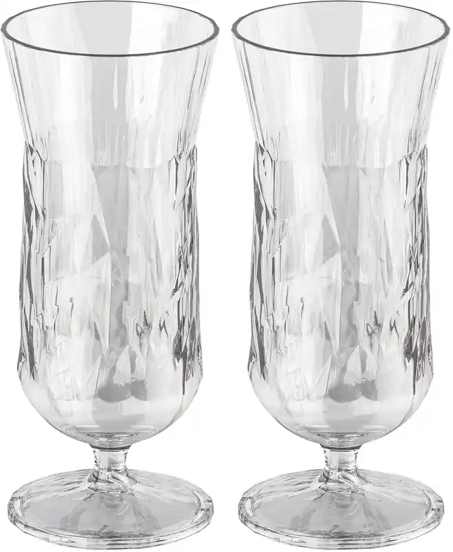 Koziol Club No. 17 Superglas Cocktailglas 400 ml 2er Set bruchsicher und isolierend Aktuell