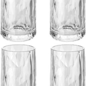 Koziol Club No. 7 Superglas Shotglas 40 ml 4er Set bruchsicher mit Eichstrich Solange Der Vorrat Reicht