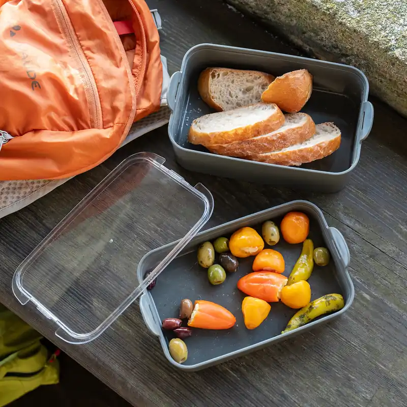 Sichere Zahlung Koziol Stakk Bentobox 2 Lunchboxset 3 teilig mit 2 Boxen / 1 Deckel 2 Liter