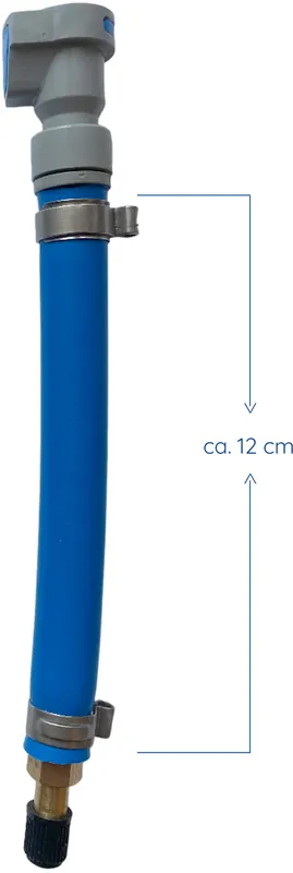 Bluuwater Click & Ready Entwässerungsadapter Trinkwasserschlauch 12 cm Sonderangebot