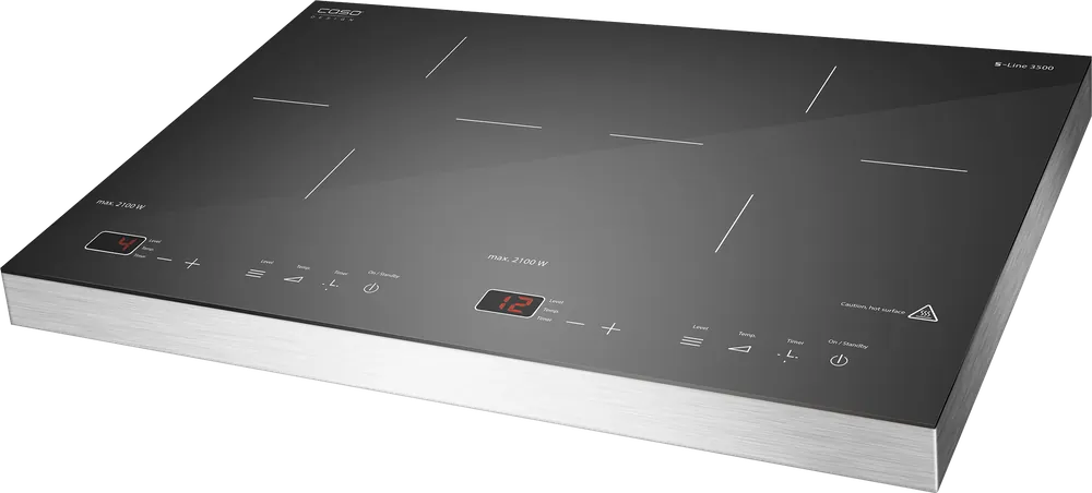Schnäppchen Caso S-Line 3500 Doppelinduktionskochfeld 3500 W