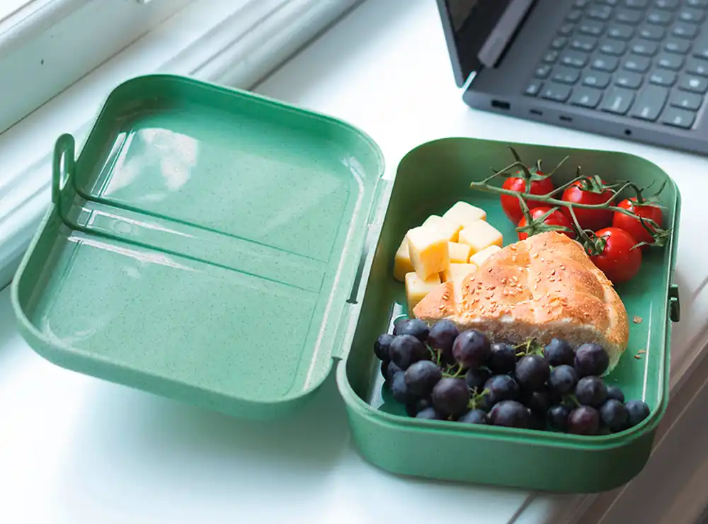 Markenprodukt Koziol Pascal L Lunchbox mit Trennsteg