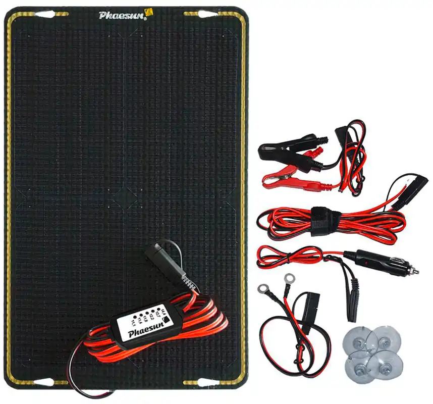 Markenprodukt Phaesun Sun Trickle Modul-Kit Batterieladeerhaltung 12 W / 12 V