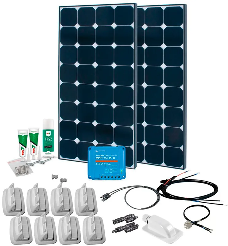Phaesun SPR Caravan Kit Solar Peak MPPT SMS15 Solarkomplettset 240 W 12 V Meistverkauft