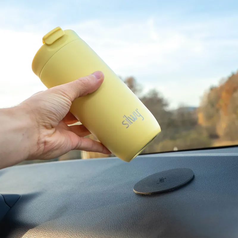 Beliebt Silwy Magnet Isolierbecher aus Edelstahl mit Metall-Nano-Gel-Pad