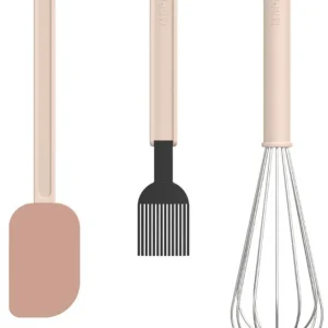 Sichere Zahlung Mepal Chef It Backset 3-teilig aus Polypropylen mit Teigschaber, Backpinsel und Schneebesen groß