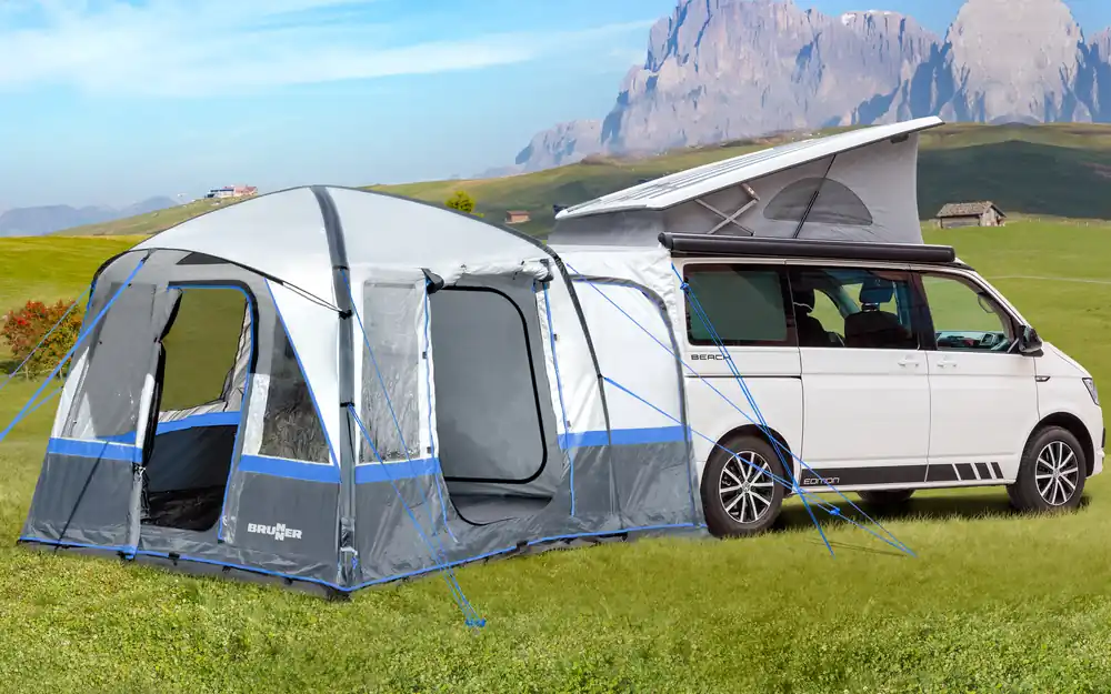 Brunner Indipendence Heckzelt aufblasbar passend für Van Bus 2,80 x 2,50 m Letzte Chance