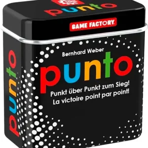 Preis Gesenkt Game Factory Punto Kartenspiel Schnelles Strategiespiel für 2-4 Spieler ab 7 Jahren