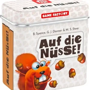 Game Factory Auf die Nüsse Würfelspiel für 2-4 Spieler ab 8 Jahren Must-Have