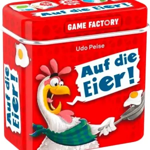 Abverkauf Game Factory Auf die Eier Würfelspiel für 2-5 Spieler ab 8 Jahren