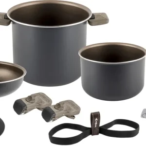 Angebot Brunner Torralta Spacemaster Kochtopfset Aluminium stapelbar