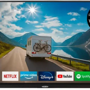 Reflexion LED-Smart TV Fernseher mit DVD-Player Full HD 12V / 24V / 240V schwarz Neue Ware
