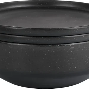 Brunner 6 in 1 Odette Double Black Melamin Geschirrset 7-teilig Knallerangebot