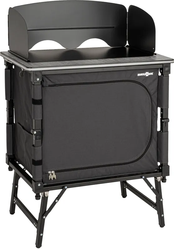 Neu Im Sortiment Brunner Elùtop Compack Cube Campingküche schwarz 65 x 45 x 58 / 81 cm
