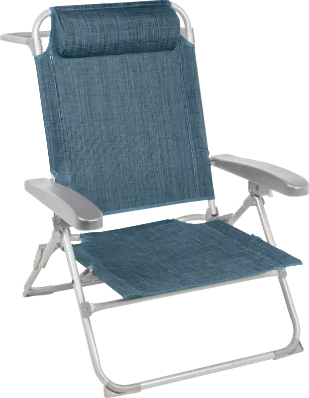 Brunner Endless Beach Strandstuhl stufenlos verstellbar grau 50 x 44 x 34 / 95 cm Direktkauf