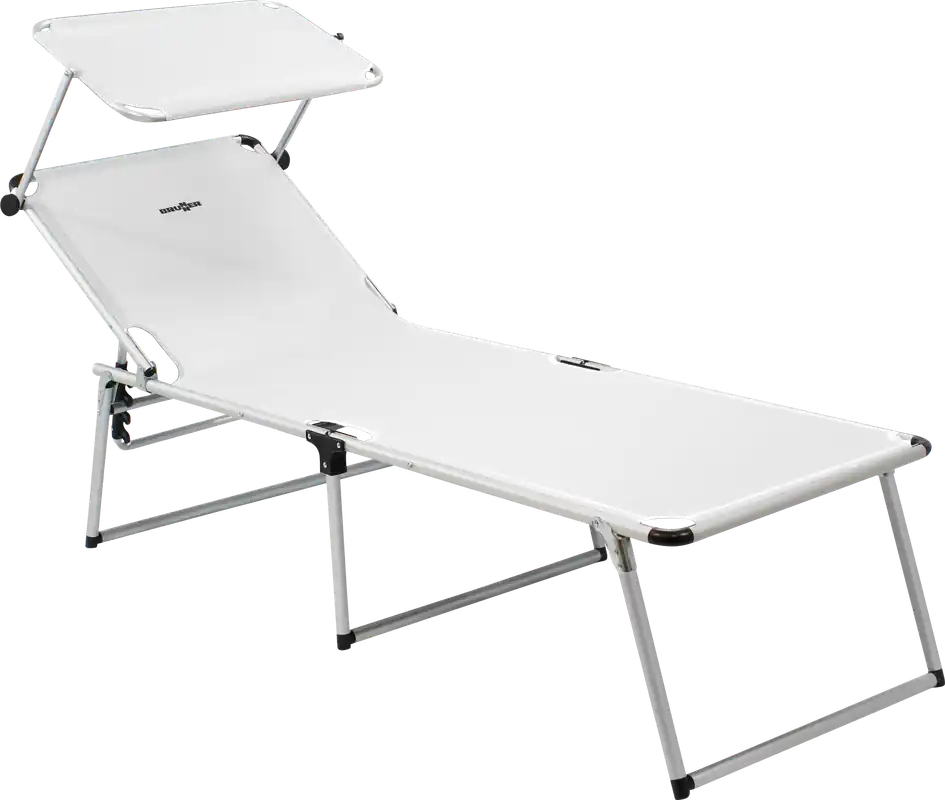 Begrenztes Angebot Brunner Malibu High Sonnenliege mit Sonnenschutz klappbar 195,5 x 62 x 48 cm
