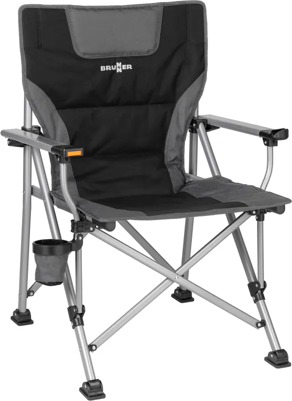 Neuheit Brunner Raptor Jackofall Campingstuhl klappbar grau