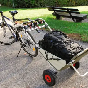 Neue Kollektion Eckla Fahrrad Zugstange für Beach-Rolly