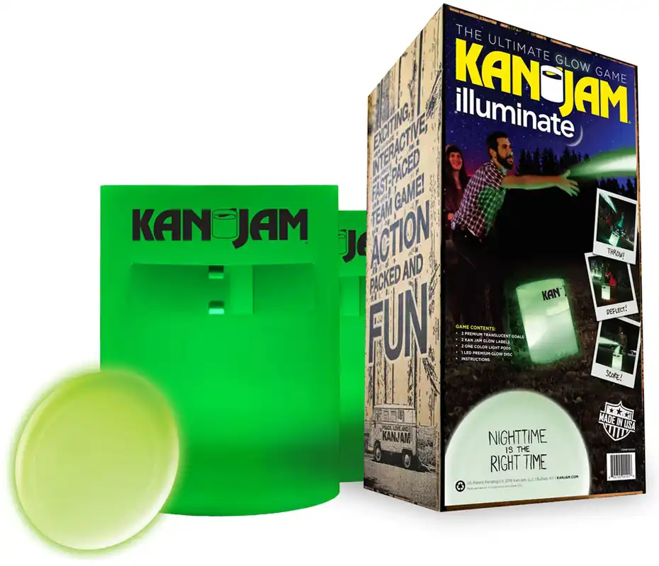 KanJam Illuminate Disc Spiel Set mit LED-Beleutung 6-teilig Must-Have