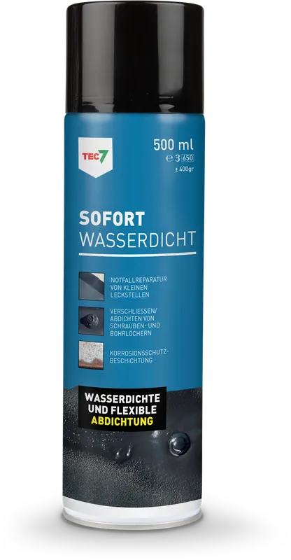 TEC7 WP7-201 Sofort Wasserdicht Dichtspray 500 ml schwarz Wochenendangebot