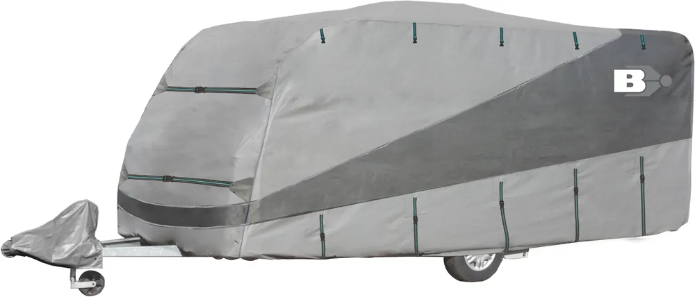 Preisknaller Brunner Caravan Cover Polycoat Wohnwagen-Schutzhülle wasserdicht und atmungsaktiv mit Belüftung
