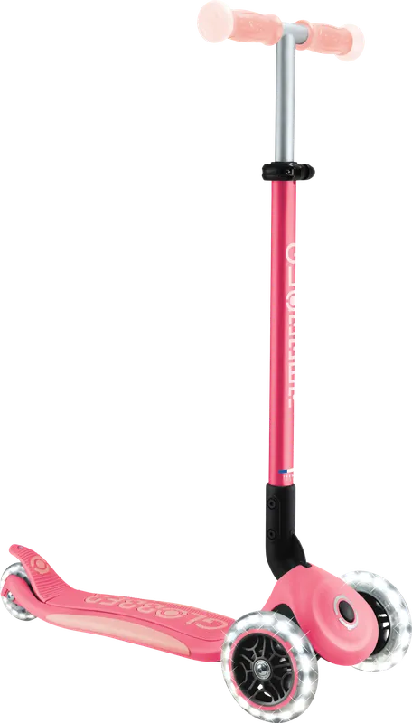 Neuheit Globber Elite Lights Glow Dreirad Scooter höhenverstellbar mit LED Leuchtrollen