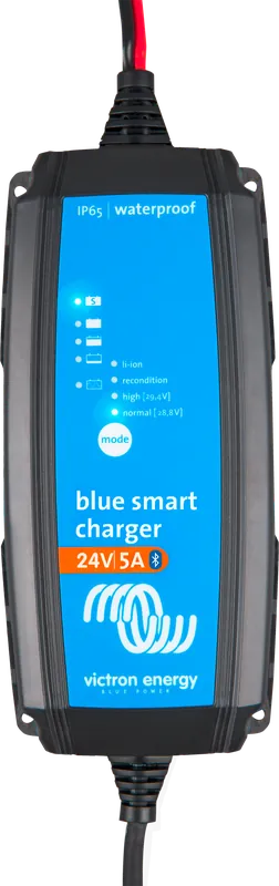 Schneller Versand Victron Blue Smart IP65 Batterieladegerät für 24 V Batterien 5 A inklusive Bluetooth