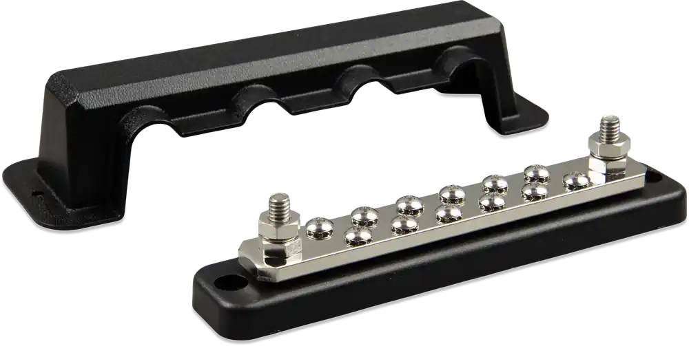 Schnäppchen Victron Busbar 250 A 2P Stromverteiler Sammelschiene inklusive Abdeckung