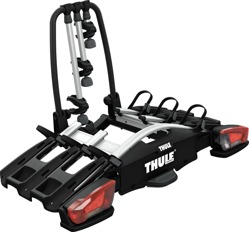 Top-Preis Thule VeloCompact F Fahrradträger für Anhängerkupplung Fix4Bike schwarz für 3+1 Fahrräder