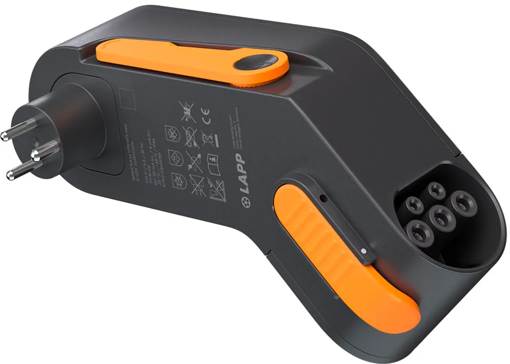 Lapp Mobility Dock Dänemark Ladegerät für Elektrofahrzeug Typ 2 Mode 2 / 1-phasig 6 A bis 1,4 kW Bestseller