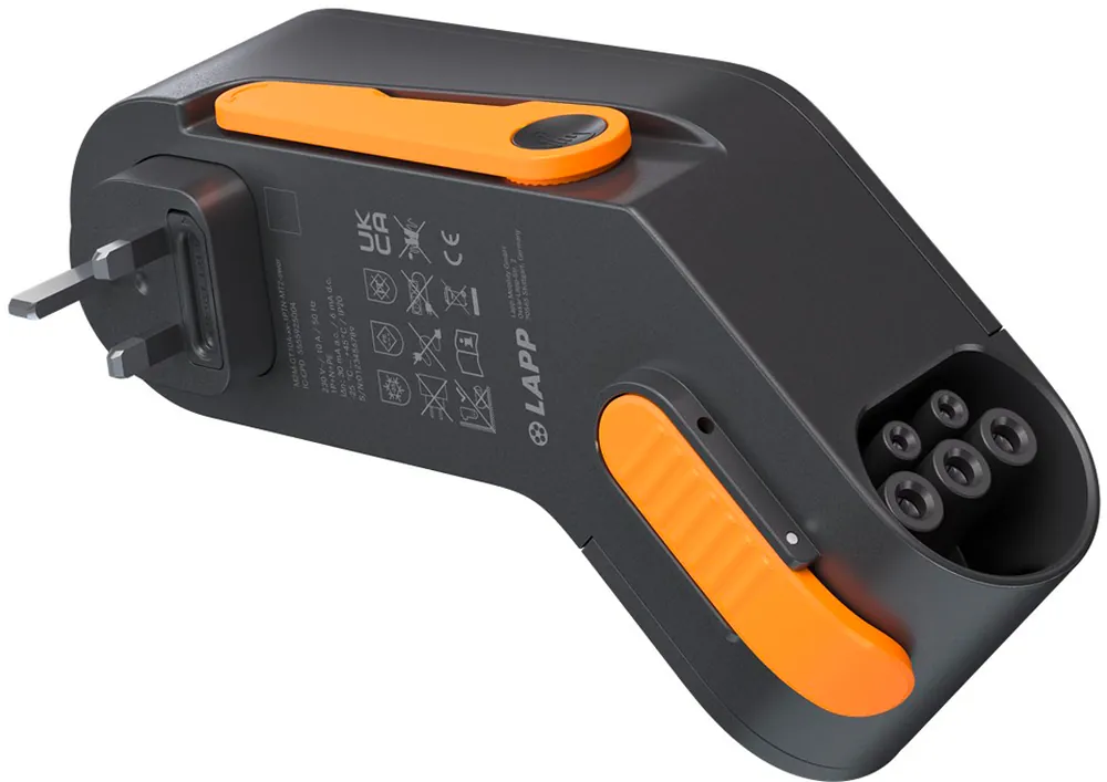 Lapp Mobility Dock UK Ladegerät für Elektrofahrzeug Typ 2 Mode 2 / 1-phasig 10 A bis 2,3 kW Must-Have