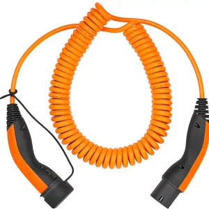 Lapp Spiral Ladekabel Typ 2 Mode 3 / 3-phasig 20 A bis 11 kW 5 Meter orange Jetzt Bestellen