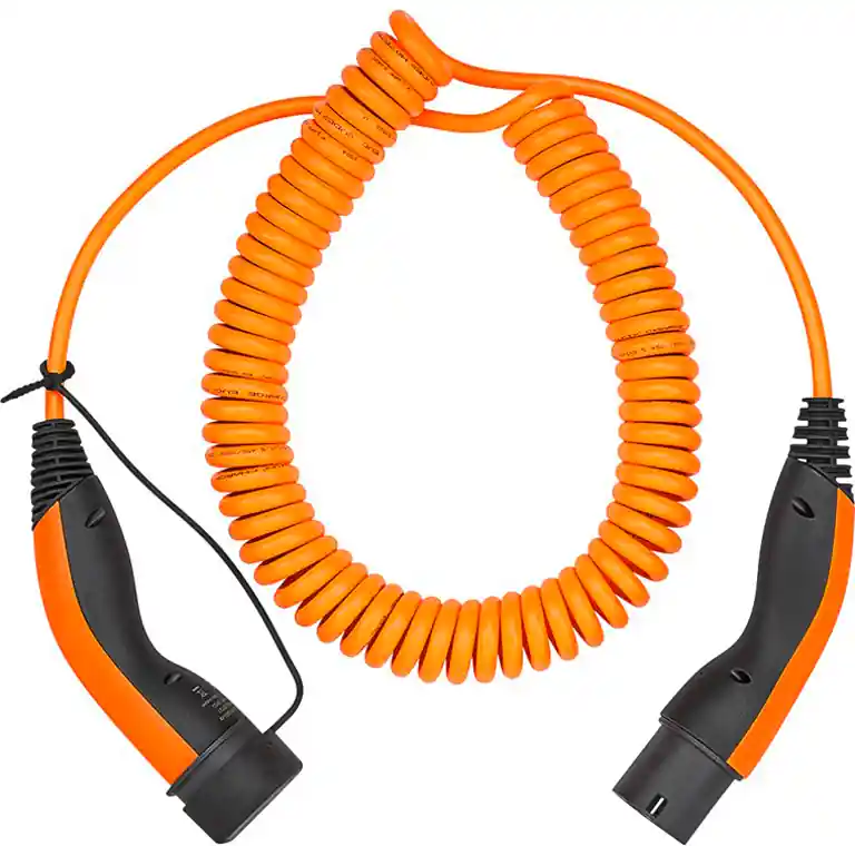 Lapp Spiral Ladekabel Typ 2 Mode 3 / 3-phasig 20 A bis 11 kW 5 Meter orange Jetzt Bestellen