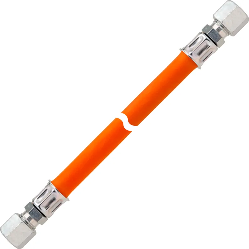GOK Mitteldruck-Schlauchleitung Gas Überwurfmutter G 1/4 LH auf G 1/4 LH 400 mm Markenprodukt