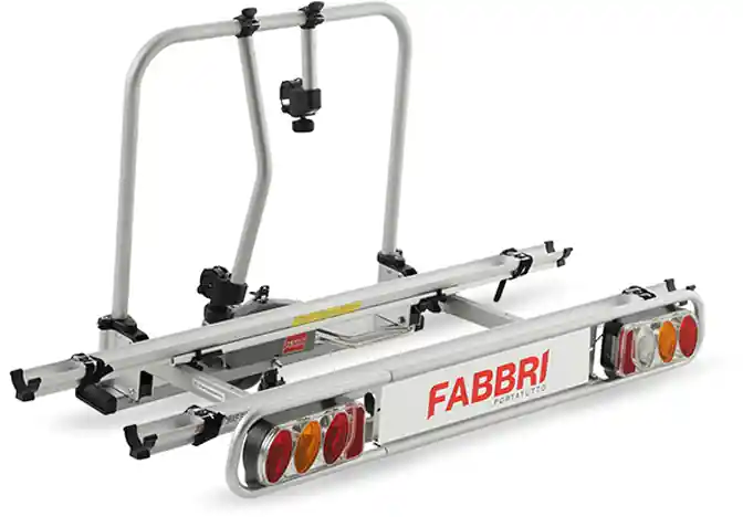 Sonderaktion Fabbri Elektrobike Exclusive Deluxe Fahrradträger Anhängerkupplung für 2 Fahrräder / E-Bikes 60 kg
