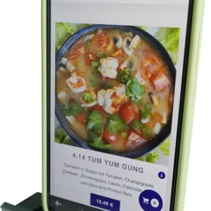 Purvario Handy- und Tablet-Halter Gerätehalter verstellbare Höhe 13 bis 19 cm Begrenztes Angebot