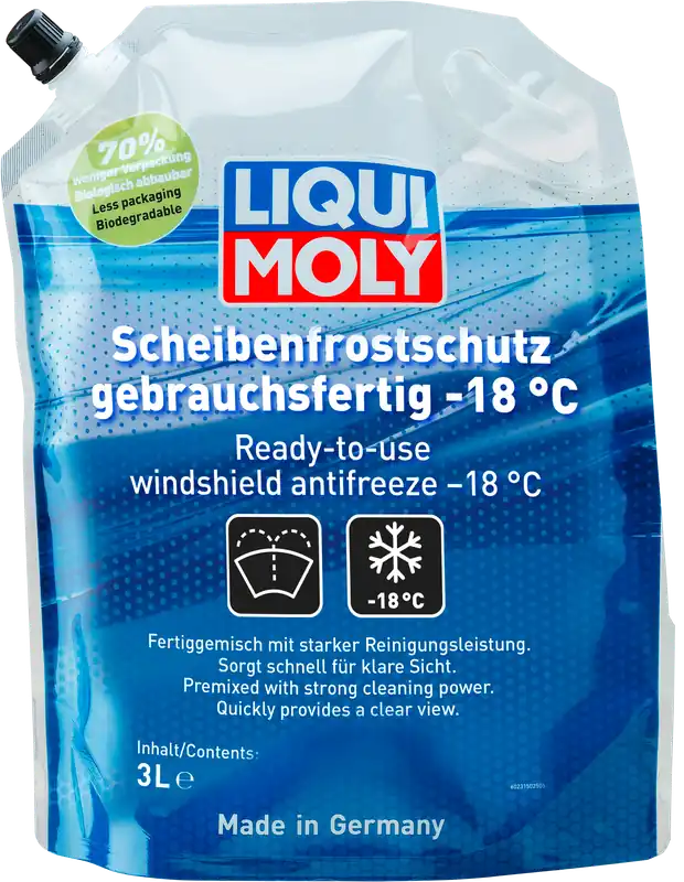Liqui Moly Scheibenfrostschutz Fertiggemisch Scheibenreiniger bis -18 °C 3 Liter Letzte Chance