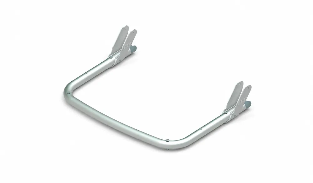 Zertifiziert Fiamma Auflagebügel Grau für Fahrradträger Carry Bike UL / CL Ersatzteilnummer 98656-917