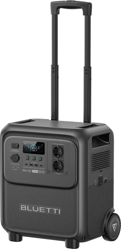 Sichere Zahlung Bluetti Elite 320 Powerstation mit USV-Funktion 3.200 Wh / 1.800 W