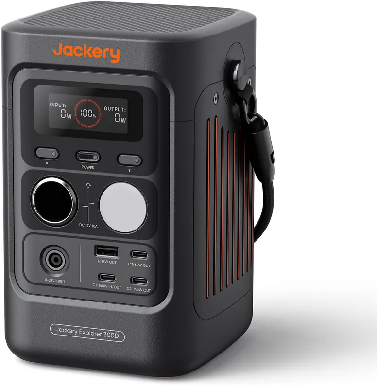 Must-Have Jackery Explorer 300D tragbare Powerstation 288 Wh / 300 W