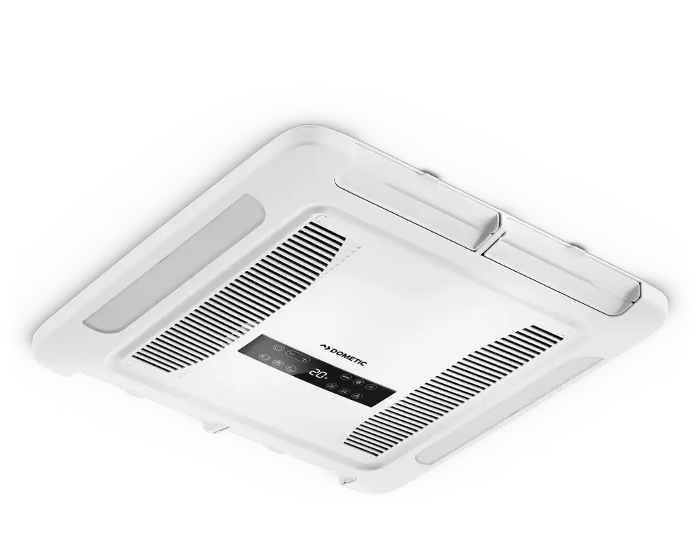 Markenprodukt Dometic FreshJet FJZ Mini ADB Luftverteilerbox mit Touch-Bedienpanel und LED-Beleuchtung