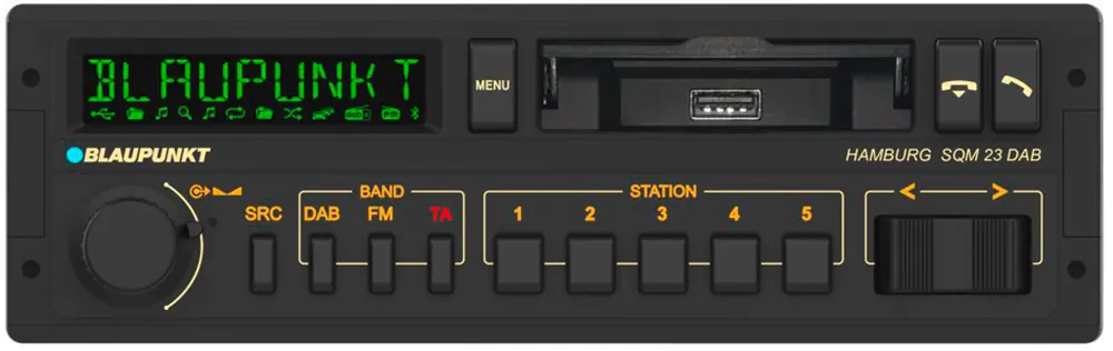 Sonderaktion Blaupunkt Hamburg SQM 23 DAB Autoradio Bluetooth DAB+