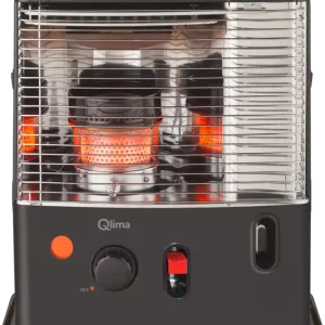 Qlima R 4224S TC-2 Paraffin-Dochtheizung mit Kraftstoffpumpe schwarz Knallerangebot