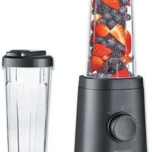 Severin SM 3743 Smoothie Mixer 320 W mit 2 Mix & Go Bechern 600 ml Preis Gesenkt