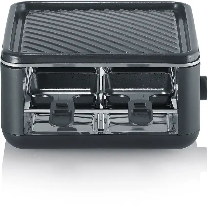 Preisreduziert Severin RG 2360 Black Line Lite Mini Raclette-Grill 600 W