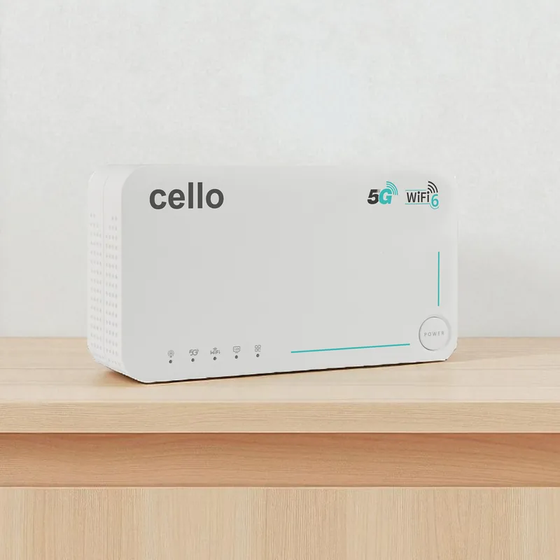 Billig Cello C160 5G Travel Router mit Wi-Fi 6, eSIM und 4.000-mAh-Akku