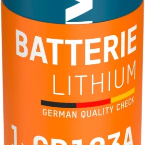 Ansmann CR123A / CR17335 Lithium-Batterie 3 V 1er Blister Geprüft
