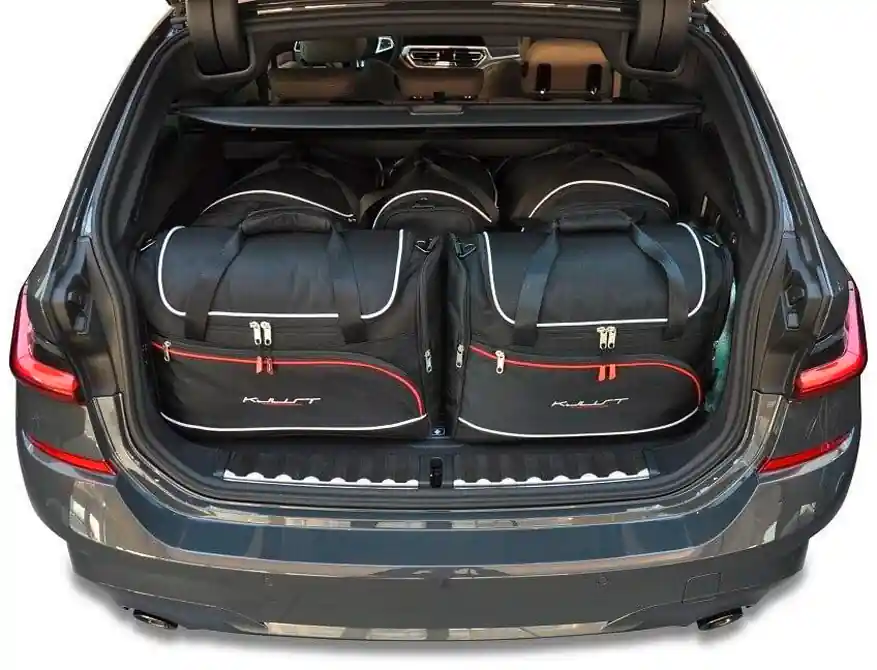 KJUST 5-teiliges Kofferraumtaschen-Set für BMW 3er Touring G21 ab 2019 Solange Der Vorrat Reicht