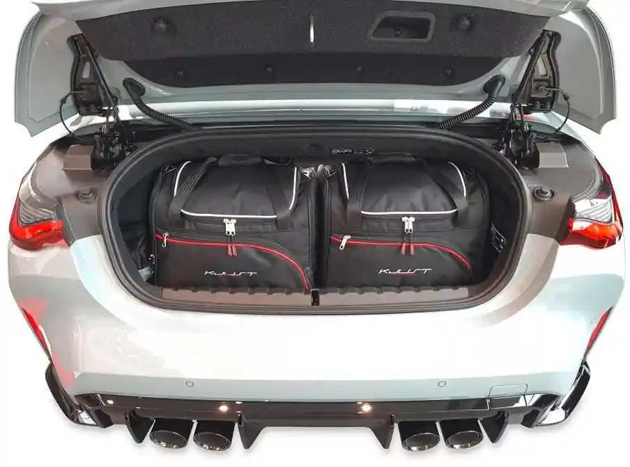 KJUST 4-teiliges Kofferraumtaschen-Set für BMW 4er Cabriolet G23 ab 2020 Super-Preis