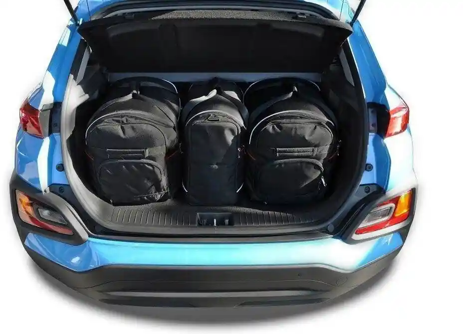 KJUST 3-teiliges Kofferraumtaschen-Set für Hyundai Kona 2017–2022 Ausverkauf